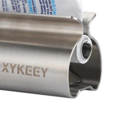 2 pack Toothpaste Tube Squeezer, Toothpaste Seat Holder Stand XYKEEY