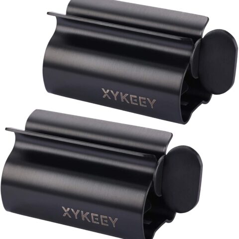 Toothpaste Tube Squeezer - Set of 2 Matt Black